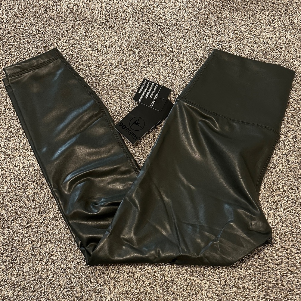 90 Degree By Reflex Black Leggings